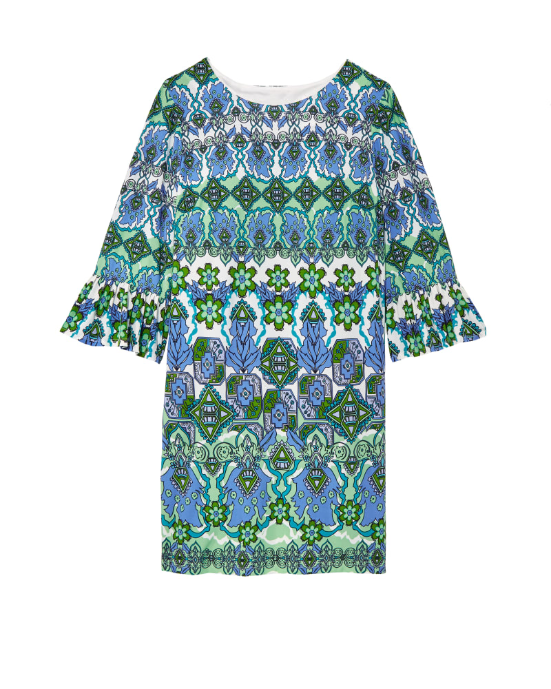 Front of plus size Bailey Shift Dress by Sabrina Blue | Dia&Co | dia_product_style_image_id:122473
